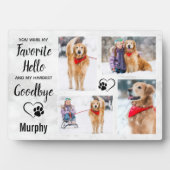 大理石ペットメモリアル記念フォトコラージュ フォトプラーク (正面)