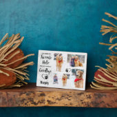 大理石ペットメモリアル記念フォトコラージュ フォトプラーク (側面)