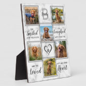大理石ペット記念写真集 フォトプラーク (側面)