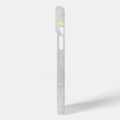 大理石ホワイト おしゃれ グリッター Case-Mate iPhoneケース (裏面 / 左)