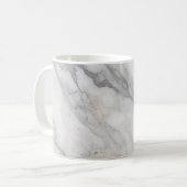 大理石ホワイト コーヒーマグカップ (正面左)
