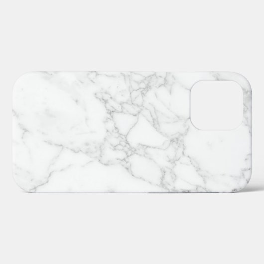 大理石ホワイト Case-Mate iPhoneケース (裏面 (横))