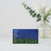 大理石マウンテンワイルドネス 名刺 (スタンド正面)