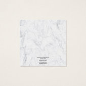 大理石ミニマルエレガントリストスタッドイヤリング表示 (裏面)