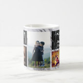 大理石モダンの父の日の写真 コーヒーマグカップ (中央)