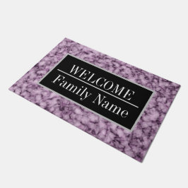 大理石モダンエレガント歓迎 ドアマット
