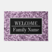 大理石モダンエレガント歓迎 ドアマット (正面)