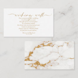 大理石モダングリッターウィングウェルV2金ゴールドID816 エンクロージャーカード