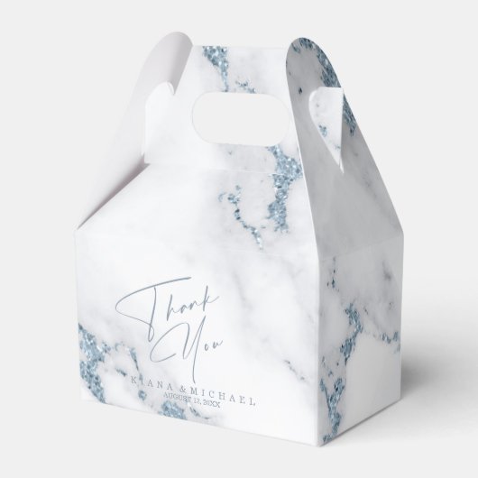 大理石モダングリッターサンキューV2ほこりっぽいBl ID816 フェイバーボックス (正面サイド)