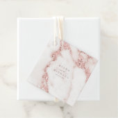 大理石モダングリッター結婚のバラ金ゴールドID816 フェイバータグ (インサイチュ)