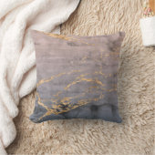 大理石モダンゴールドフォイルジェムストーン装飾用クッション クッション (ブランケット)