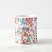 大理石モダンスタイル。 コーヒーマグカップ (中央)