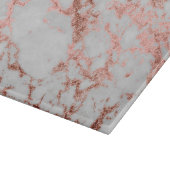 大理石モダンバラ金ゴールドグリッター カッティングボード (角)