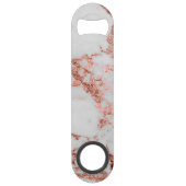 大理石モダンバラ金ゴールドグリッター スピード栓抜き (裏面)