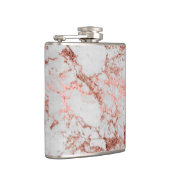 大理石モダンバラ金ゴールドグリッター フラスク (右)