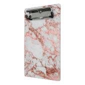 大理石モダンバラ金ゴールドグリッター ミニクリップボード (アングル2)