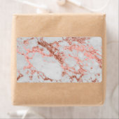 大理石モダンバラ金ゴールドグリッター ラベル (インサイチュ)