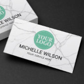 大理石モダンプロフェッショナルカスタムロゴミニマリスト 名刺
