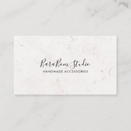 大理石モダンミニマルフェミニンリスト名刺 名刺