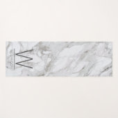 大理石モダン体操モノグラムの作 ヨガマット (正面(横))