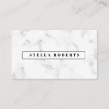 大理石モダン名刺