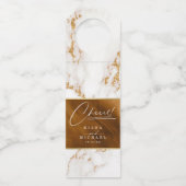 大理石モダン応援金ゴールドID816 ボトルネックタグ (正面)