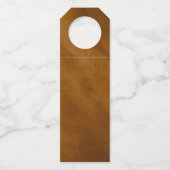 大理石モダン応援金ゴールドID816 ボトルネックタグ (裏面)