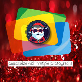 大理石モダン2枚の写真 箔シーズンポストカード