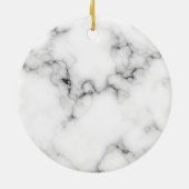 大理石モノグラム セラミックオーナメント (裏面)