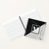 大理石モノグラム ノートブック (内部)