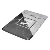 大理石モノグラム バスマット (アングル)