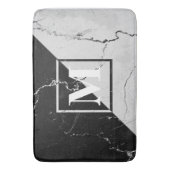 大理石モノグラム バスマット (正面縦)