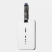 大理石モノグラム ラゲッジタグ (裏面縦)