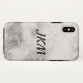 大理石モノグラム Case-Mate iPhoneケース (裏面(横))