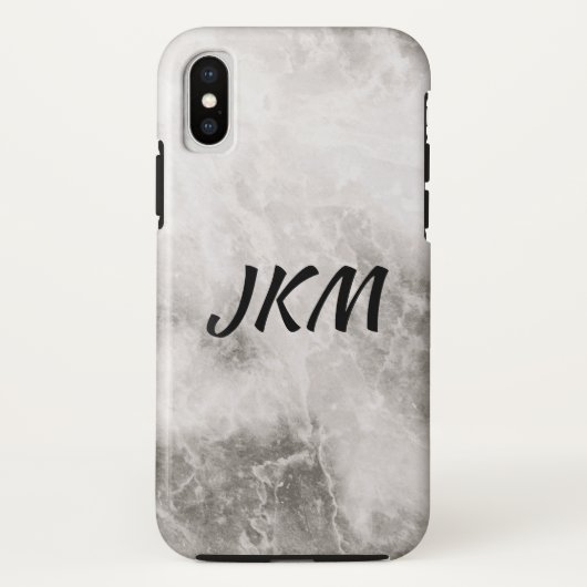 大理石モノグラム Case-Mate iPhoneケース (裏面)