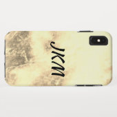 大理石モノグラム Case-Mate iPhoneケース (裏面(横))