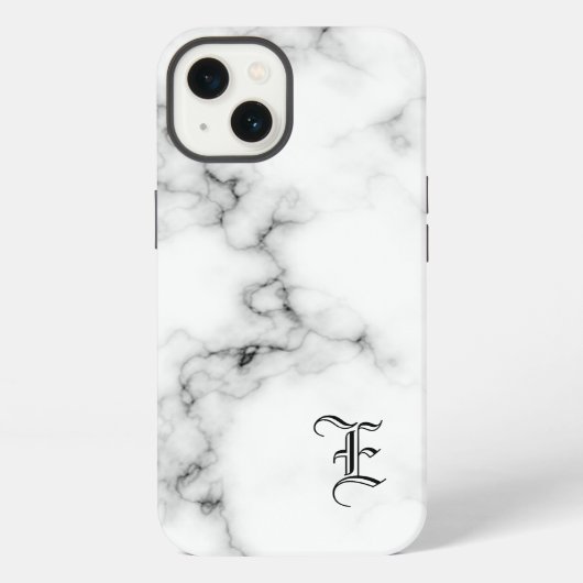 大理石モノグラム iPhoneケース (裏面)