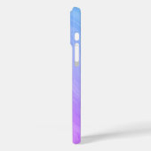 大理石ラグジュアリー – 青と紫のグラデーション Case-Mate iPhoneケース (裏面 / 左)
