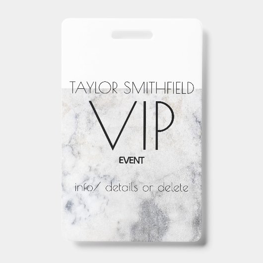 大理石ラニャー バッジ (表面)