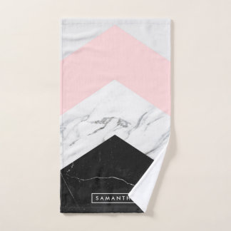 大理石三角形 バスタオルセット