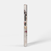 大理石上の春の野の花の花束 SAMSUNG GALAXYケース (右側面)