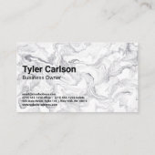 大理石割引ロイヤリティ 名刺 (裏面)