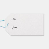 大理石効果 ギフトタグ (裏面横)