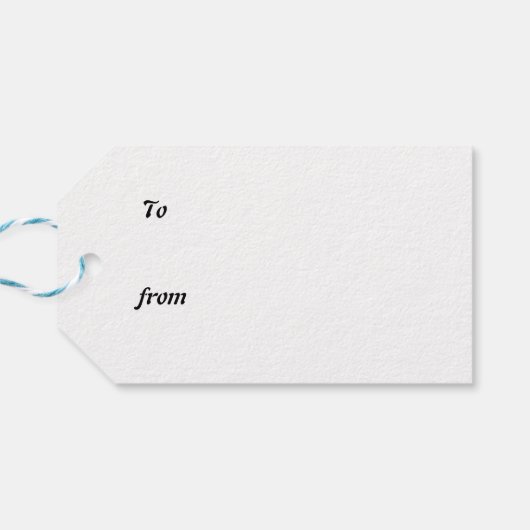 大理石効果 ギフトタグ (裏面横)