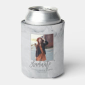 大理石及びバラ金ゴールド卒業 缶クーラー (缶正面)