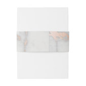 大理石及び金属 招待状ベリーバンド (裏面例)