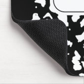 大理石合成ノートブパーソナライズされたック マウスパッド (コーナー)