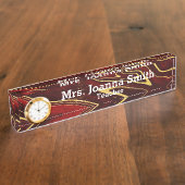 大理石名プレート デスクネームプレート (側面)