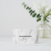 大理石名刺 名刺 (スタンド正面)