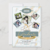 大理石大学院ID892の5枚 招待状 (正面)